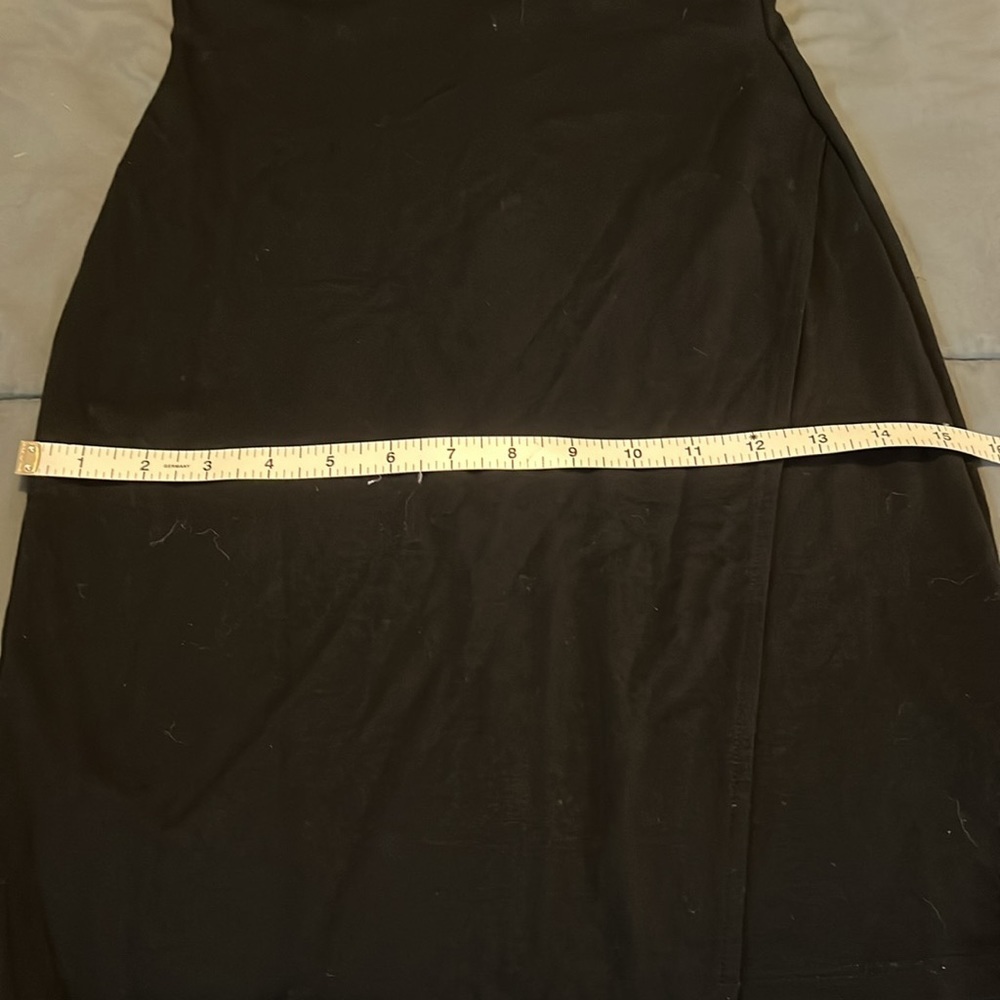 Silence + Noise Deep VNeck Faux Wrap Dress Size Small - Picture 12 of 15